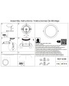 EILAT * EMPOTRABLE LED CCT 24W BLANCO